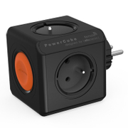 Разклонител електрически Allocacoc без кабел, с щепсел  черен, 4 гнезда, PowerCube Original - product - 028 ALC 146