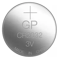 Батерия GP плоска литиева  3 V, CR2032, GP 2032