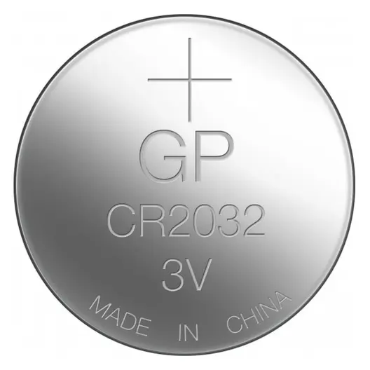 Батерия GP плоска литиева  3 V, CR2032, GP 2032