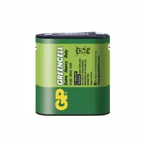 Батерия GP правоъгълна цинкова  4.5 V, 3R12, Greencell GP 312G