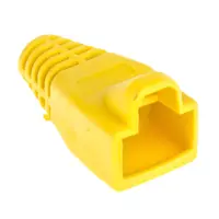 Защитен маншон за конектор за LAN кабел  RJ45, жълт