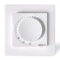 Терморегулатор Devi за подово отопление  3680 W, 16 A, от 5 до 35 °C, DEVIreg Basic