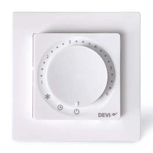 Терморегулатор Devi за подово отопление  3680 W, 16 A, от 5 до 35 °C, DEVIreg Basic
