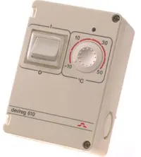 Терморегулатор Devi за подово отопление  3000 W, 16 A, от -10 до +50 °C, DEVIreg 610