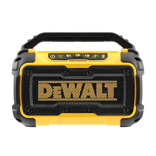 Колона DeWALT Bluetooth  без батерия и зарядно, 10.8-18 V, 30 м, DCR011