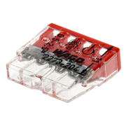 Клема Wago разклонителна  0.5-2.5 мм2, 4 гнезда, Compact Push Wire - product - 028 ELM4044