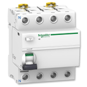 Дефектнотокова защита Schneider Electric 4P тип AC  40 A, 30 mA, 4.5 kA, Acti 9 iID - product - 028 ELM4191