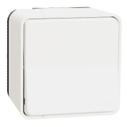 Електрически противовлажен ключ Schneider Electric открит монтаж  10 A, бял, сх. 6, Mureva Styl - product - 028 ELM5057