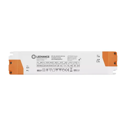Трансформатор Ledvance за LED ленти  120 W, 24 DC V, 220-240 AC V, 20 IP, DR-VAL -150/220-240/24