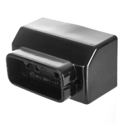 Електрически промишлен контакт Bazeto трифазен открит монтаж  3P, 3x25 A, 20 IP, черен - product - 028 ELM6197