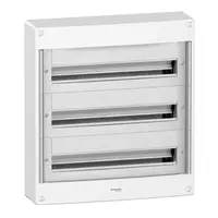 Табло електроразпределително Schneider Electric апартаментно за открит монтаж  600x550x148 мм, 40 IP, бяло, 72 модула, Pragma