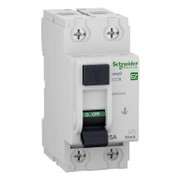 Дефектнотокова защита Schneider Electric 2P тип AC  25 A, 30 mA, 3 kA, Easy 9 - product - 028 ELM1235