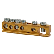 Клема Schneider Electric нулева неизолирана  80 A, 6 гнезда - product - 028 ELM1343