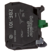 Контактен елемент Schneider Electric за команден бутон  3 A, 240 V, 1 NO, зелен, ZBE - product - 028 ELM1422