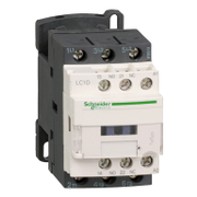 Контактор Schneider Electric променливотоков  3P (3 NO), 1 NO + 1 NC, 220 AC V, 9 A, TeSys D - product - 028 ELM1724