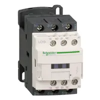 Контактор Schneider Electric променливотоков  3P (3 NO), 1 NO+1 NC, 220 AC V, 9 A, TeSys D