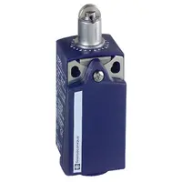 Краен изключвател Telemecanique с метално бутало и ролка  10 A, 230 V, 1 NC+1 NO, OsiSense XCKP Standard