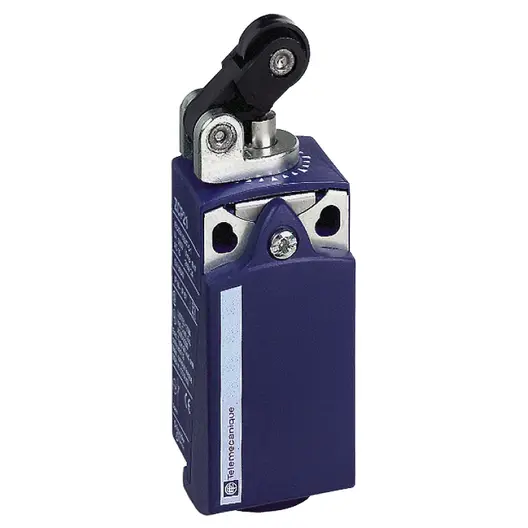Краен изключвател Telemecanique с ролков лост  10 A, 230 V, 1 NC+1 NO, OsiSense XCKP Standard