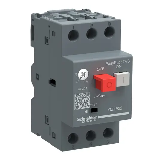 Прекъсвач моторен Schneider Electric с термомагнитна защита триполюсен  3P, 9-14 А, 690 V, EasyPact TVS
