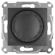 Електрически димиращ ключ Schneider Electric скрит монтаж с монтажна рамка  10 A, графит, Sedna - product - 028 ELM2530