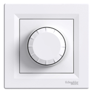 Електрически димиращ ключ Schneider Electric скрит монтаж с монтажна рамка  6.3 A, бял, Asfora - product - 028 ELM2533