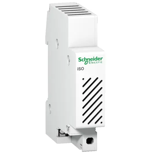 Звънец Schneider Electric за DIN шина  8-12 V, бял, ISO