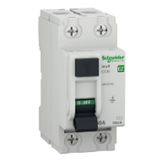 Дефектнотокова защита Schneider Electric 2P тип AC  40 A, 30 mA, 6 kA, Easy 9 - product - 028 ELM3241