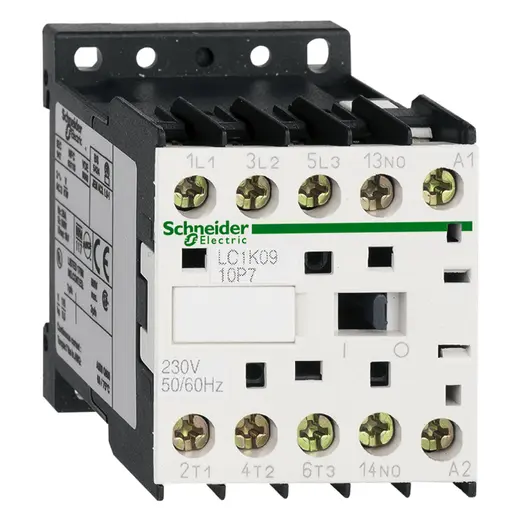 Контактор Schneider Electric променливотоков  3P (3 NO), 1 NC, 220 V, 6 A, TeSys K