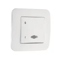 Бойлерно табло Makel скрит монтаж  85х85 мм, 16 A, 1 модул, бяло, скрит монтаж, Lillium Natural