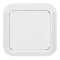 Електрически единичен ключ Makel открит монтаж  10 A, бял, сх. 1, Surface Mounted