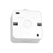 Конзолна кутия Makel за електроинсталации  открит монтаж, 85x85x41 мм, бяла, Mimoza - product - 028 ELN3588