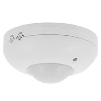 Сензор за движение Kanlux инфрачервен външен  360 °, 10 м, бял, Zona JQ-37-W