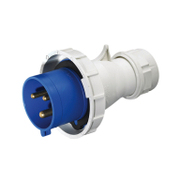 Щепсел промишлен Elmark монофазен мобилен  32 A, 230 V, 2P+E, син, HTN - product - 028 EMR4091