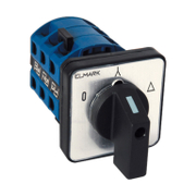 Прекъсвач Elmark пакетно-гърбичен 3-позиционен звезда-триъгълник  25 A, 380 V, LW26-25SD - product - 028 EMR4160