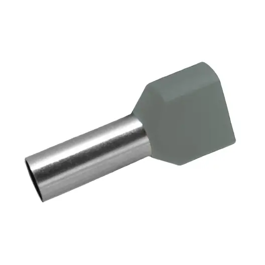 Кабелен накрайник Elmark за кримпване  2x2.5 мм2, TЕ2510