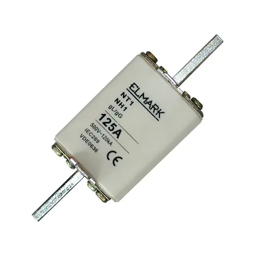 Предпазител Elmark високомощен  125 A, NT 1, 500 V, 125А