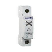 Звънец Elmark за DIN шина с 1 мелодия  230 V, бял, 220 V - product - 028 EMR1612