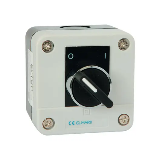 Превключвател Elmark пуск-стоп единичен  6 A, 400 V, 1 NO, EL1-B134