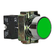Бутонен превключвател Elmark с пружинно връщане  6 A, 400 V, 1 NO, зелен, EL-2 BA31 - product - 028 EMR1751