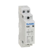Контактор Elmark модулен автоматичен  2P, 2 NO, 230 V, 20 A, K - product - 028 EMR1791