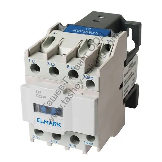Контактор Elmark променливотоков  3P (3 NO), 1 NO+1 NC, 230 V, 40 A, LT1-D 4011