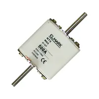 Предпазител Elmark високомощен  630 A, NT 3, 500 V, 630 А