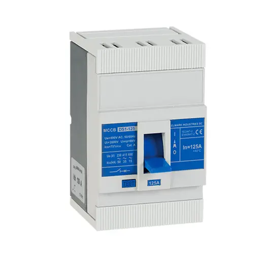 Прекъсвач мощностен Elmark автоматичен тип А-1 фиксиран  40 A, 16 kA, 3P, 690 V, DS1-125