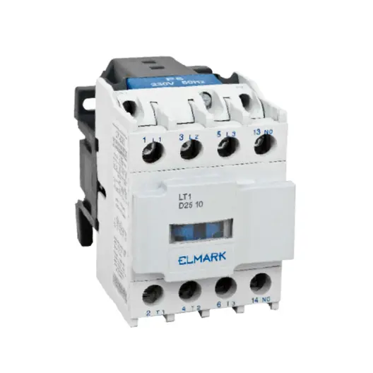 Контактор Elmark променливотоков  3P (3 NO), 1 NO+1 NC, 110 V, 95 A, LT1-D9511