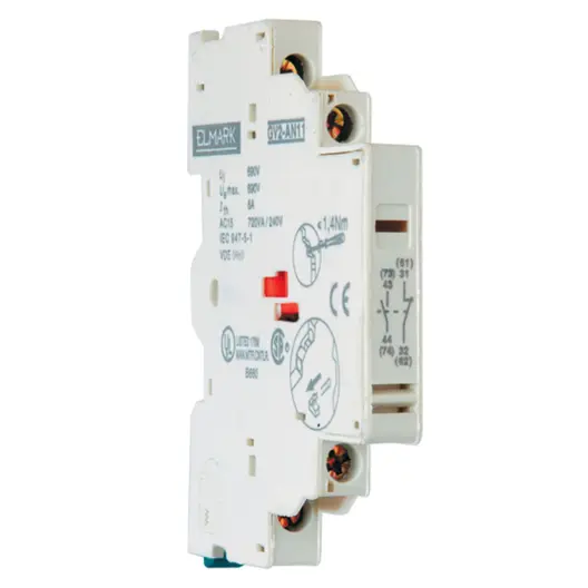 Блок Elmark контактен спомагателен  6 A, 1 NO+1 NC, 690 V, ТМ3