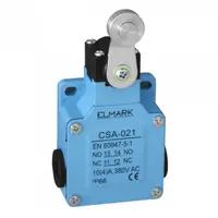 Краен изключвател Elmark с ролков лост  10 A, 230 V, CSA-021