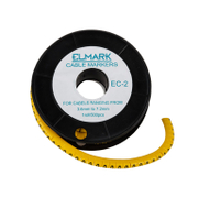 Етикет Elmark кабелен бананка жълт, 3.6-5.2 мм2, 500 бр., EC-2-8 - product - 028 EMR3781