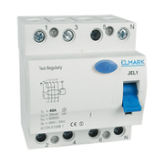 Дефектнотокова защита Elmark 4P тип AC  32 A, 30 mA, 6 kA, JEL 1 - product - 028 EMR3890