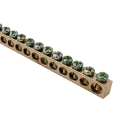 Нулева клема Elmark неизолирана  10 мм2, 133 гнезда - product - 028 ERN2500