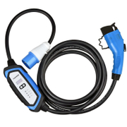 Зарядна станция Duosida за електромобили  7400 W, 240 V, 10-32 A, Конектор тип 1 Ж, Индустриален евро CEE 32 A трифазен, 3030-PSE-32-5C-ES Type 1 - product - 028 EVP 116